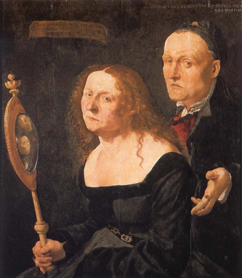 The painter Hans Burgkmair and his wife Anna,nee Allerlai